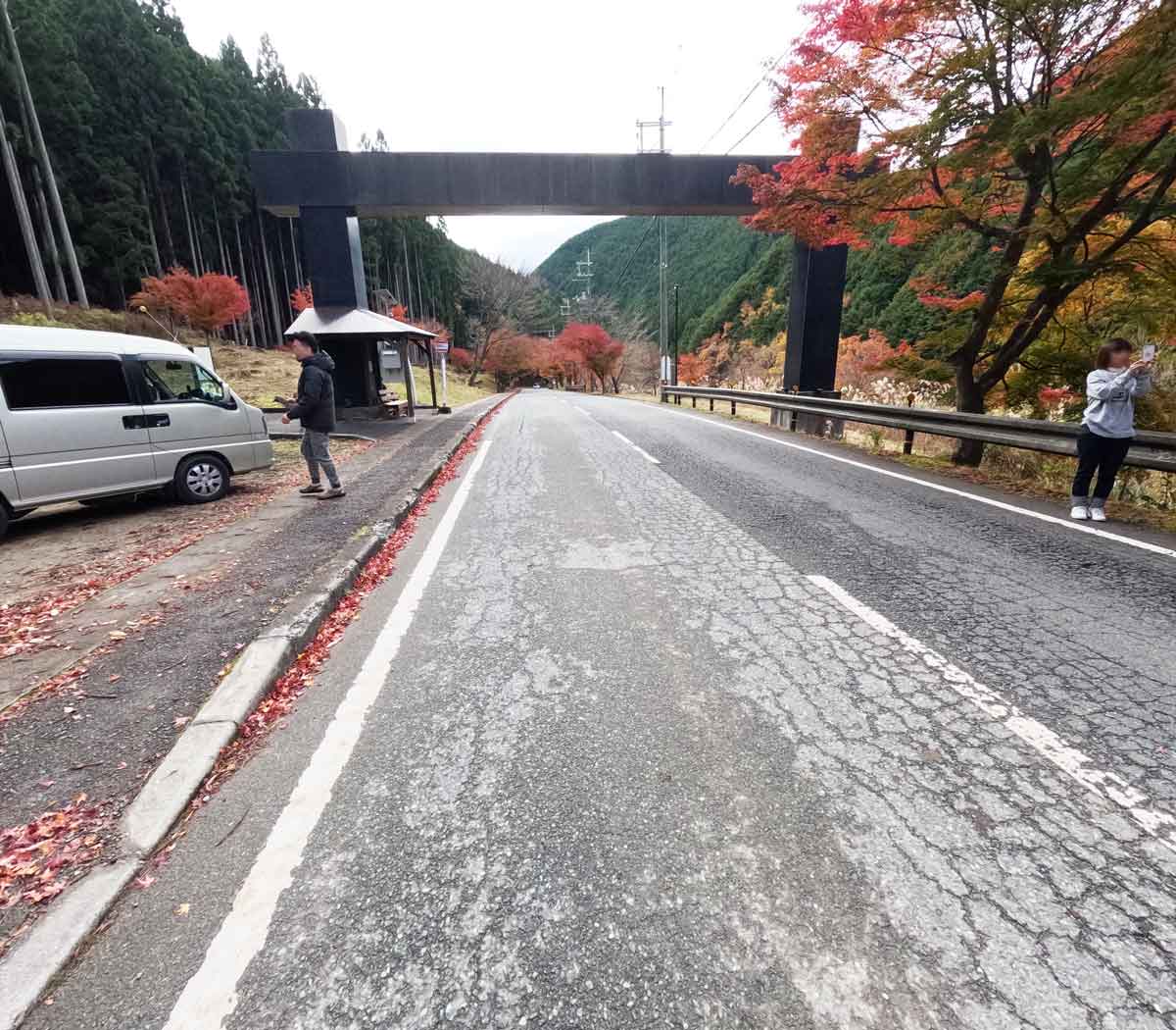 観音峰登山口無料駐車場