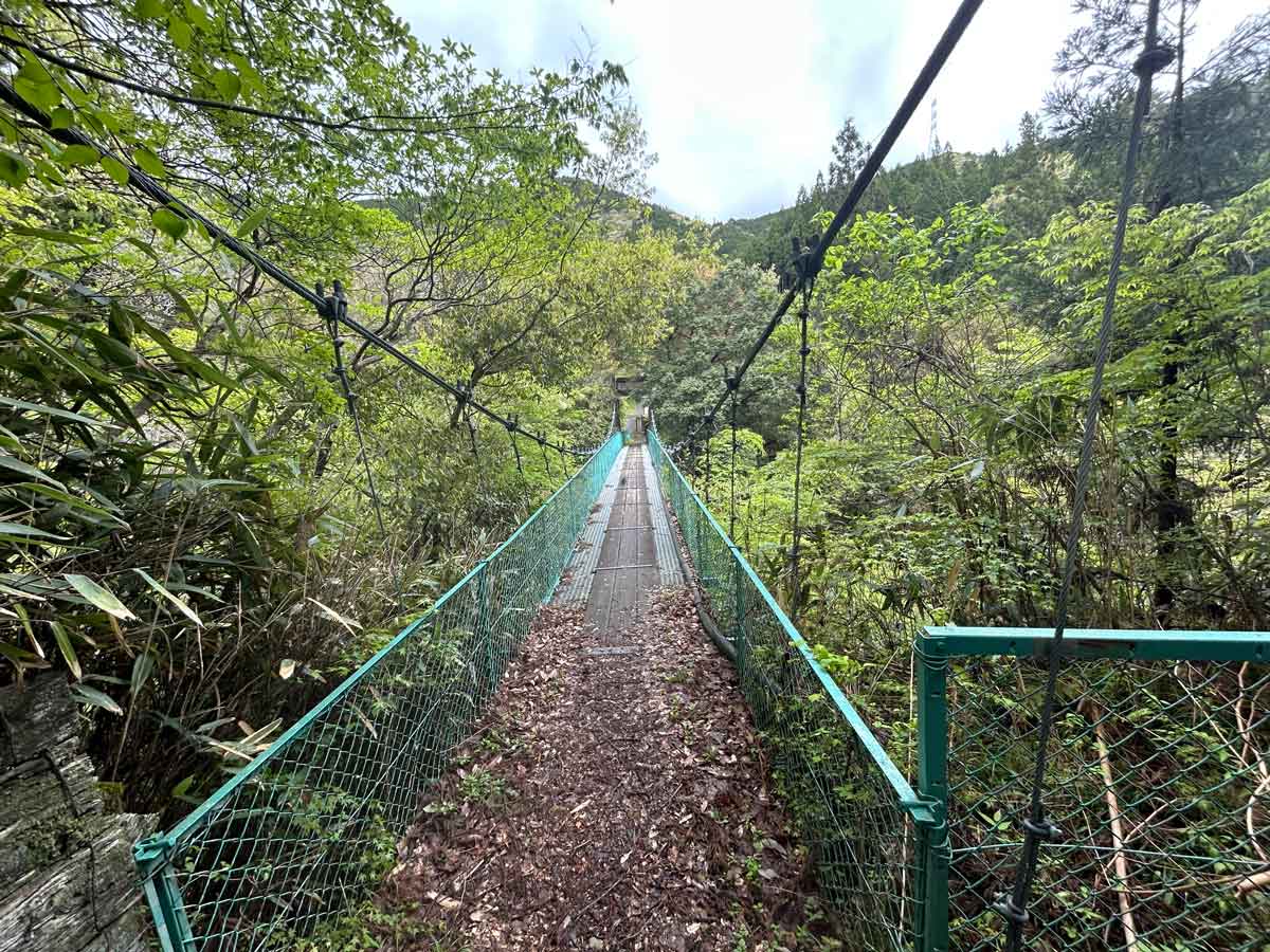 中越の吊橋