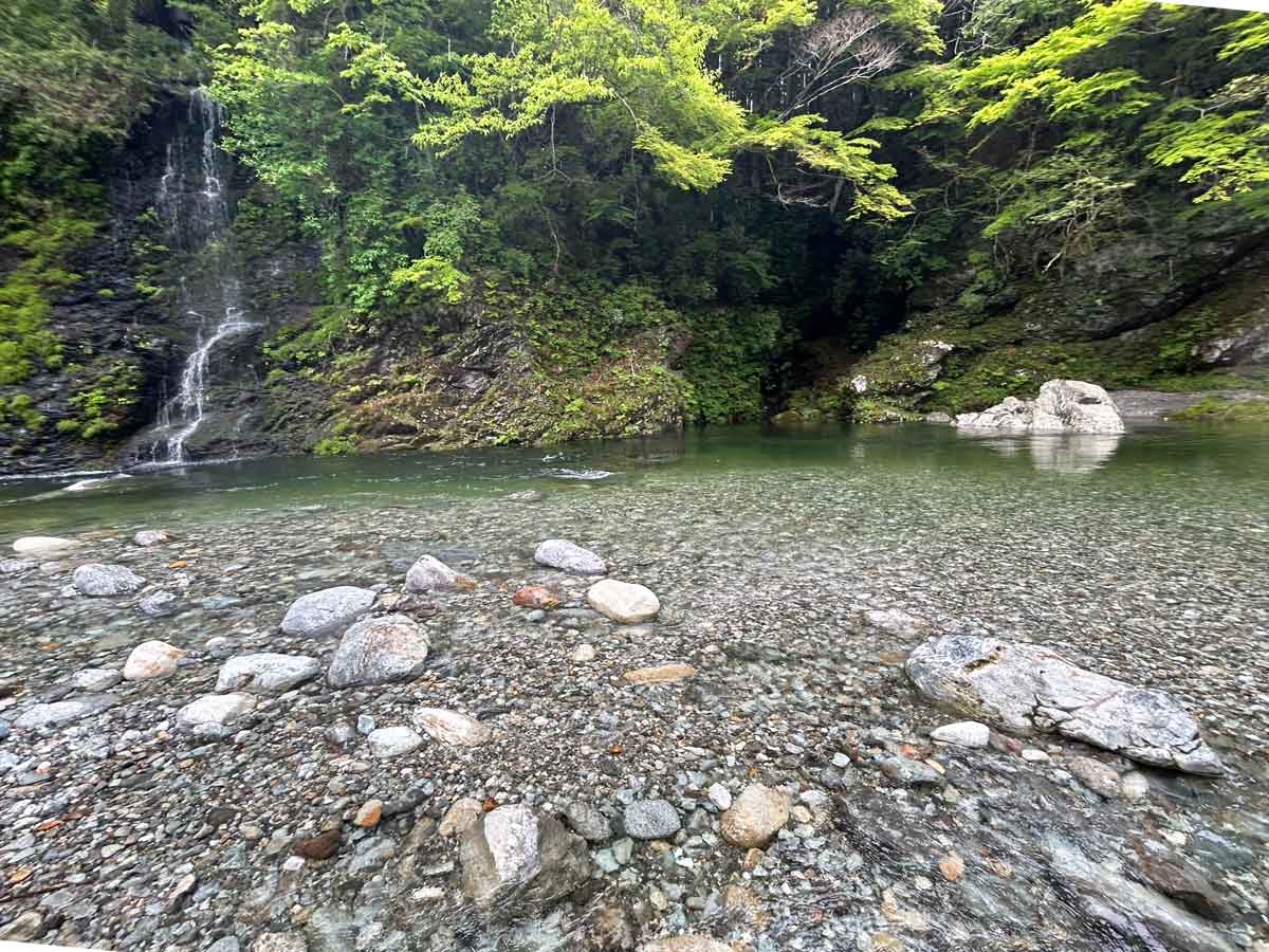 広々した河原