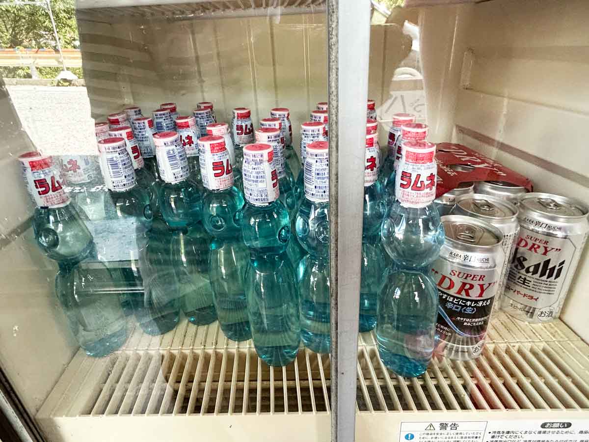 メニューとドリンク類