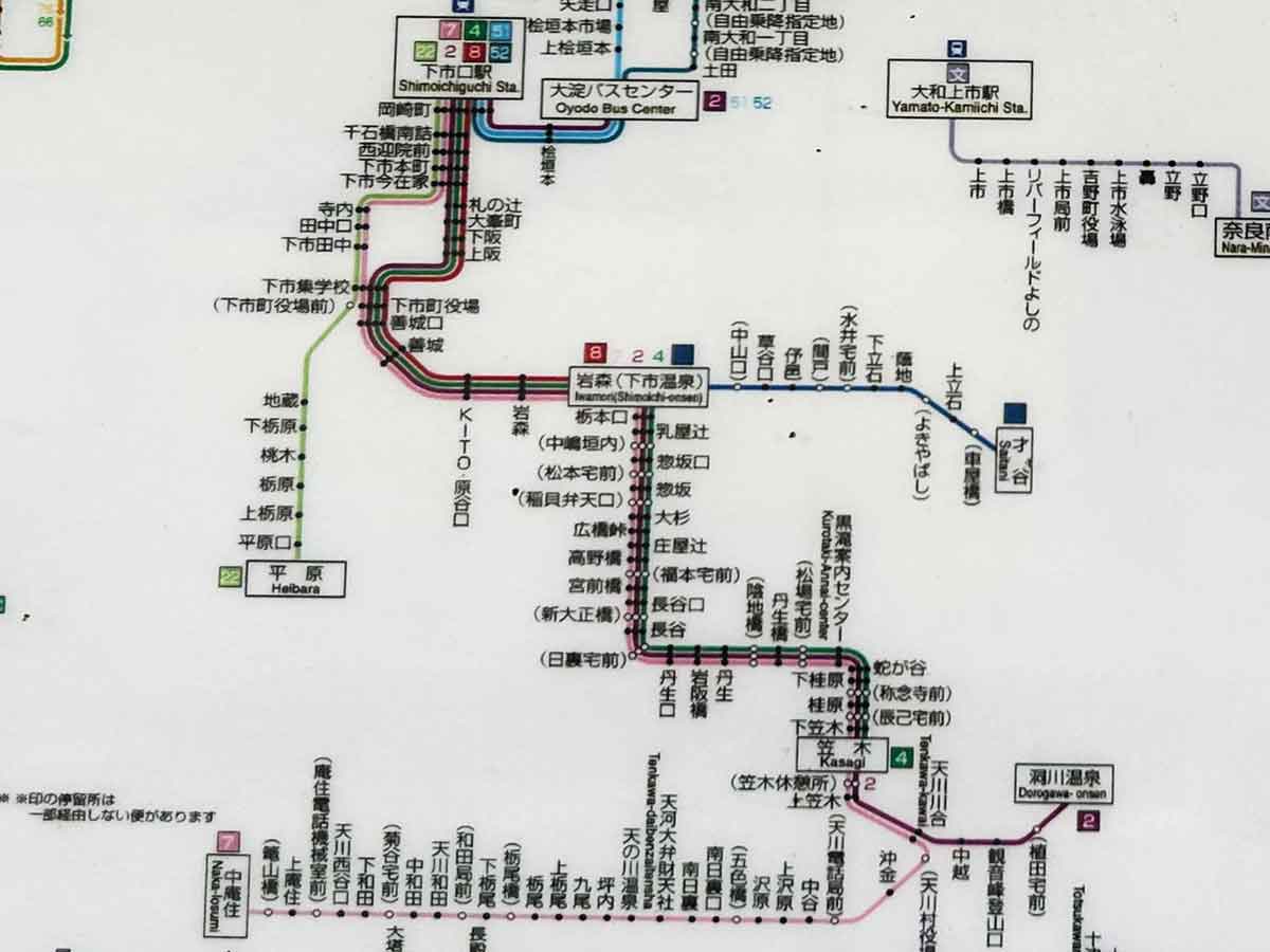 バス路線図