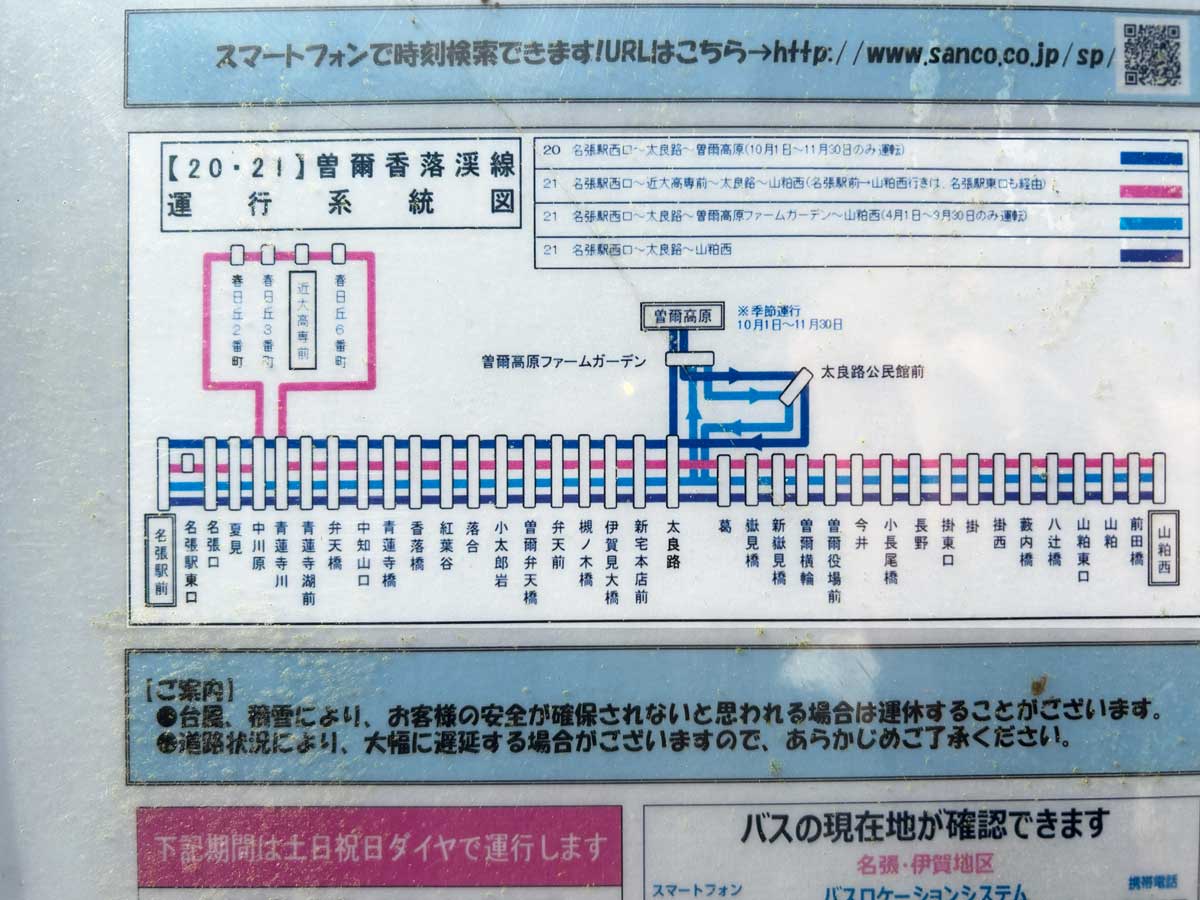 運行系統図