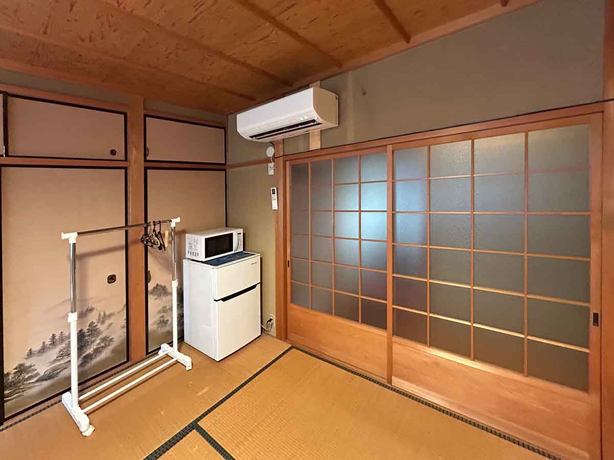 ここが和室への入口です