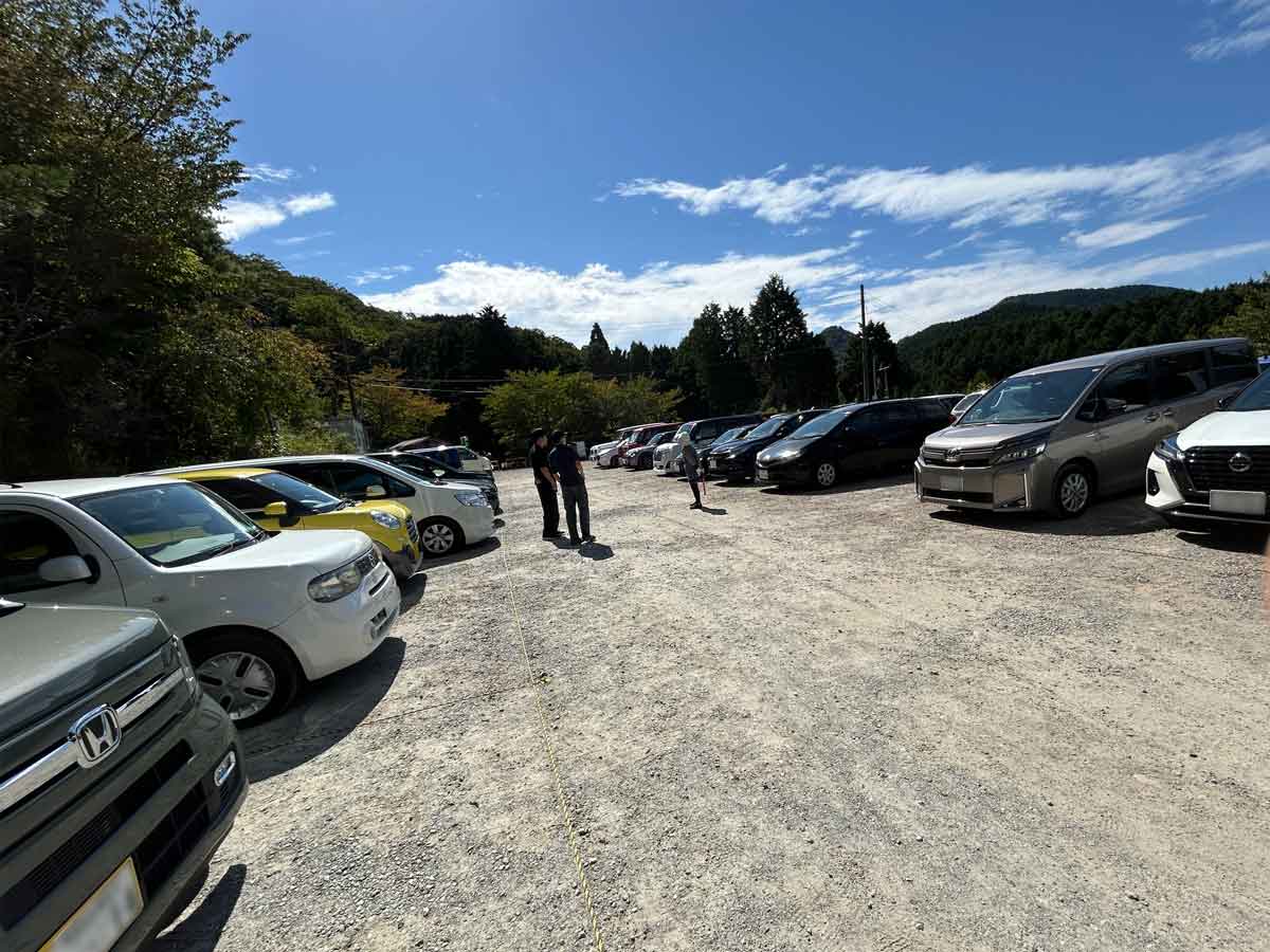 第一駐車場(上段)