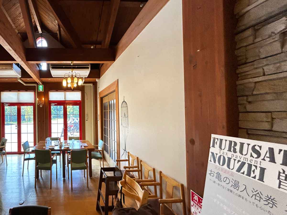 レストラン内の雰囲気