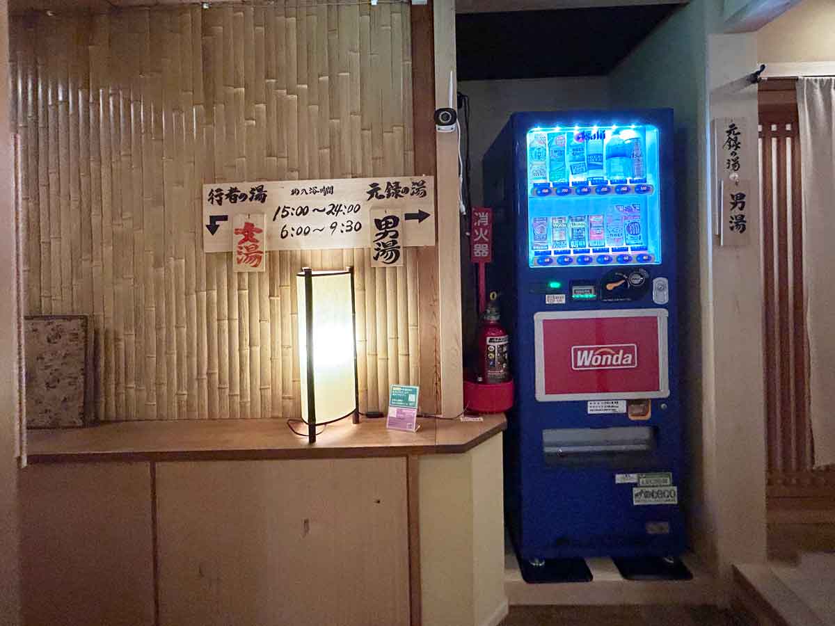 廊下の突き当たり