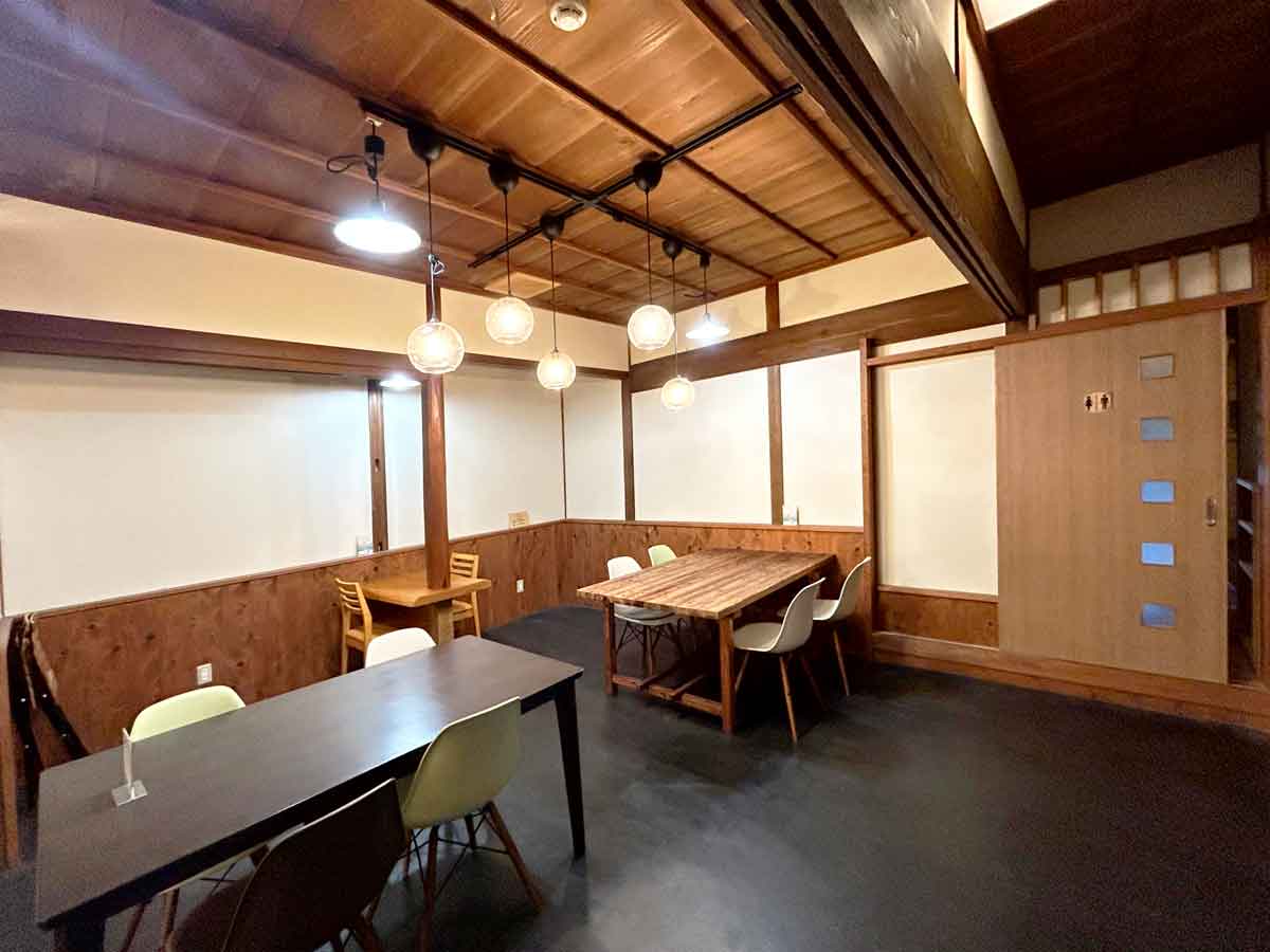 プライバシーが保たれ、落ち着いた空間