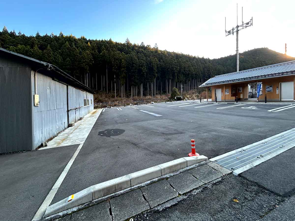 コンパクトな駐車場