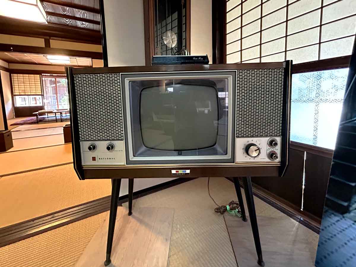 レトロのテレビ