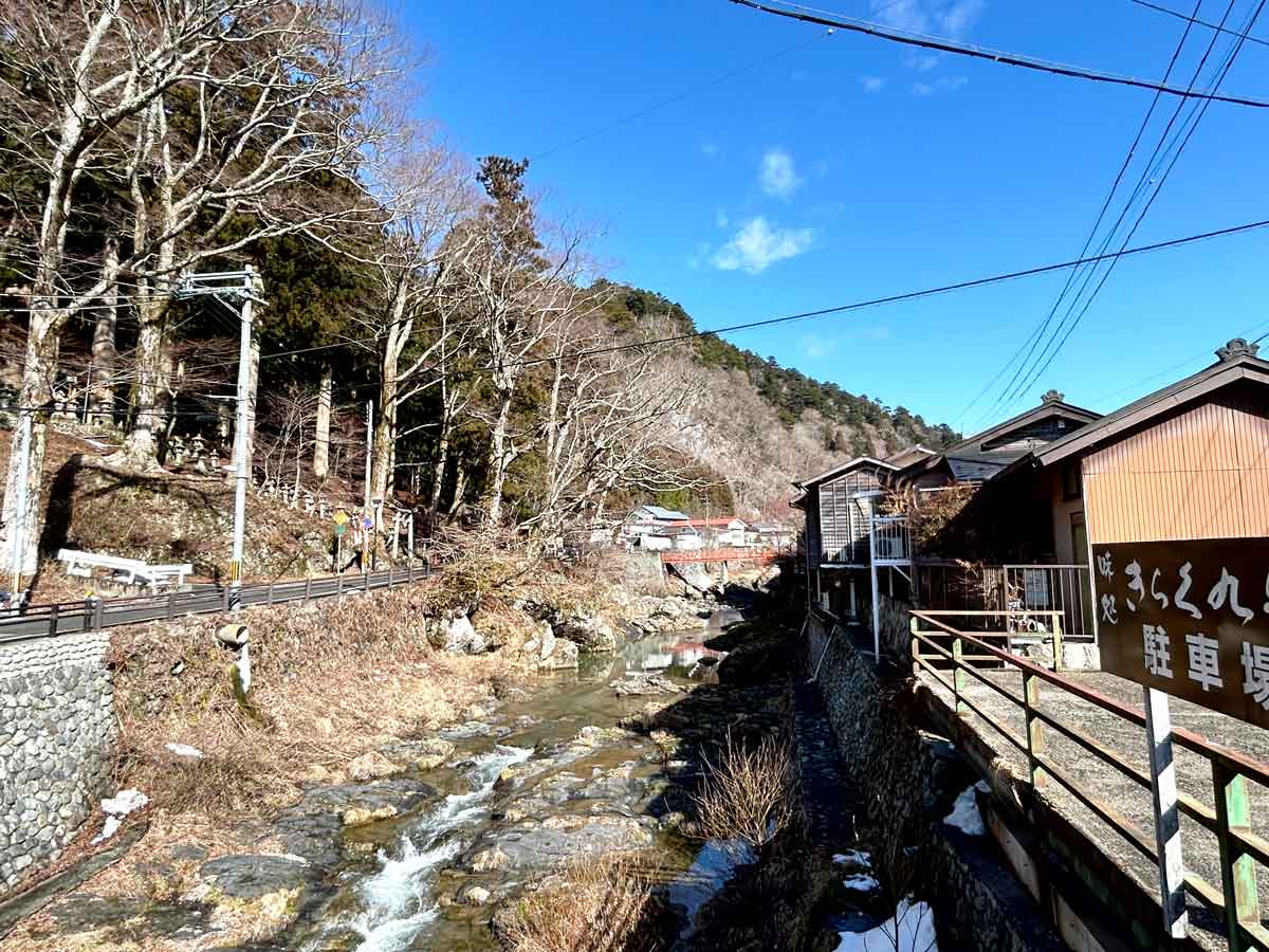 帰ってきました――久しぶりの山上川がお出迎え